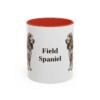 11oz-field-spaniel-mug-red 11oz Field Spaniel Mug, Red, front view