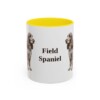 11oz-field-spaniel-mug-yellow 11oz Field Spaniel Mug, Yellow, front view