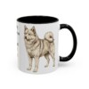 11oz-finnish-spitz-mug-humor-black-right 11oz Funny Finnish Spitz Mug, Black, right side view