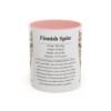 11oz Finnish Spitz Mug, Pink, front view