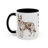 11oz-gerberian-shepsky-mug-humor-black-left 11oz Funny Gerberian Shepsky Mug, Black, left side view