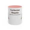 11oz Gerberian Shepsky Latin Mug, Pink, front view