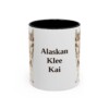 11oz Alaskan Klee Kai Mug, Vintage Dog Portrait Coffee Mug, Dog Lover Gift