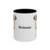 11oz Brittany Mug, Vintage Dog Portrait Coffee Mug, Dog Lover Gift
