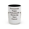 12138720627059509700_2048.jpeg 15oz Funny Flat-Coated Retriever Mug, Vintage Dog Coffee Mug, Dog Lover Gift
