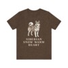 Yakutian Laika Humor Shirt, Vintage Dog Sketch Tee, Dog Humor Gift