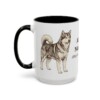12491764876817184892_2048.jpeg 15oz Alaskan Malamute Latin Mug, Vintage Dog Coffee Mug, Dog Lover Gift