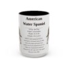 15oz American Water Spaniel Mug, Illustrated Dog Breed Facts Coffee Mug, Vintage Dog Keepsake Gift