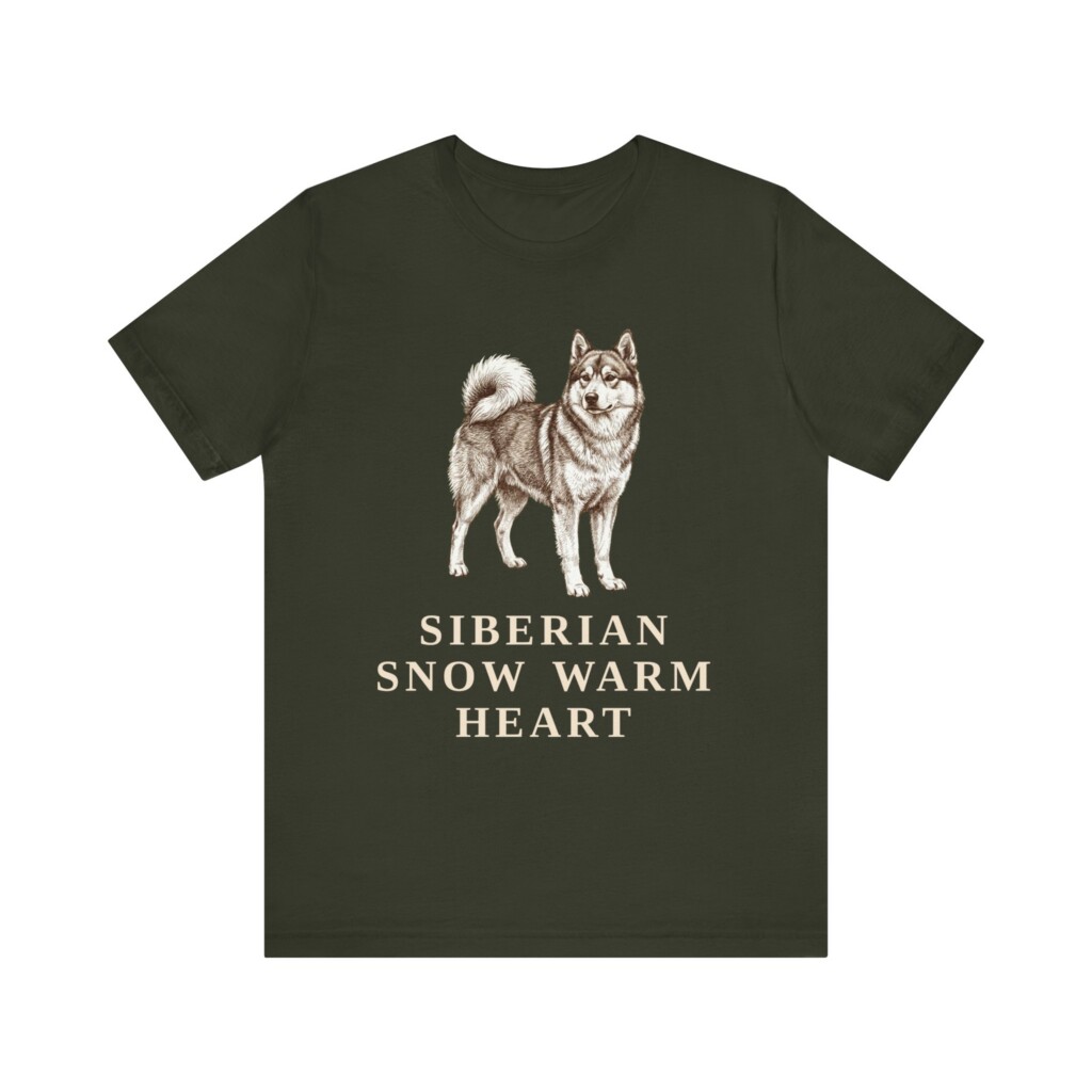Yakutian Laika Humor Shirt, Vintage Dog Sketch Tee, Dog Humor Gift