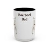 15oz Boerboel Dog Dad Mug, Vintage Sketch Coffee Mug, Dog Dad Gift