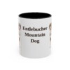 11oz Entlebucher Mountain Dog Mug, Vintage Dog Portrait Coffee Mug, Dog Lover Gift