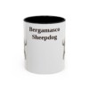 11oz Bergamasco Sheepdog Mug, Vintage Dog Portrait Coffee Mug, Dog Lover Gift