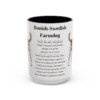 12812597402204607022_2048.jpeg 15oz Danish-Swedish Farmdog Mug, Illustrated Dog Breed Facts Coffee Mug, Vintage Dog Keepsake Gift