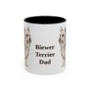 11oz Biewer Terrier Dog Dad Mug, Vintage Sketch Coffee Mug, Dog Dad Gift