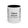 11oz Afghan Hound Latin Mug, Vintage Dog Coffee Mug, Dog Lover Gift
