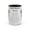 1293250948100778808_2048.jpeg 15oz Black Russian Terrier Mug, Illustrated Dog Breed Facts Coffee Mug, Vintage Dog Keepsake Gift