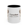 11oz Cavachon Latin Mug, Vintage Dog Coffee Mug, Dog Lover Gift