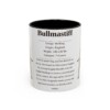 11oz Bullmastiff Mug, Illustrated Dog Breed Facts Coffee Mug, Vintage Dog Keepsake Gift