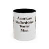 11oz American Staffordshire Terrier Dog Mom Mug, Vintage Sketch Coffee Mug, Dog Mom Gift