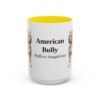 13212791634563306367_2048-1.jpeg 15oz American Bully Latin Mug, Vintage Dog Coffee Mug, Dog Lover Gift