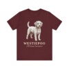 Westiepoo Latin Shirt, Vintage Dog Sketch Tee, Dog Latin Gift