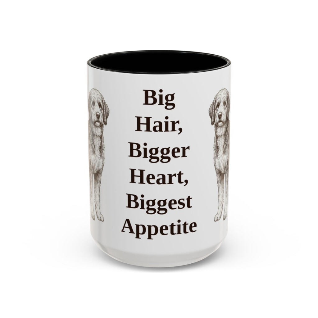 13353407921879559719_2048.jpeg 15oz Funny Bernedoodle Mug, Vintage Dog Coffee Mug, Dog Lover Gift
