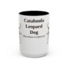 13419519951485628016_2048.jpeg 15oz Catahoula Leopard Dog Latin Mug, Vintage Dog Coffee Mug, Dog Lover Gift