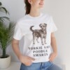 Yorkipoo Humor Shirt, Vintage Dog Sketch Tee, Dog Humor Gift