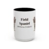 13625005736134384714_2048.jpeg 15oz Field Spaniel Latin Mug, Vintage Dog Coffee Mug, Dog Lover Gift