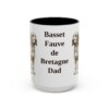 13929201257376471608_2048.jpeg 15oz Basset Fauve de Bretagne Dog Dad Mug, Vintage Sketch Coffee Mug, Dog Dad Gift