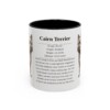 11oz Cairn Terrier Mug, Illustrated Dog Breed Facts Coffee Mug, Vintage Dog Keepsake Gift