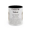 11oz Coton de Tulear Mug, Illustrated Dog Breed Facts Coffee Mug, Vintage Dog Keepsake Gift