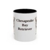 11oz Chesapeake Bay Retriever Mug, Vintage Dog Portrait Coffee Mug, Dog Lover Gift