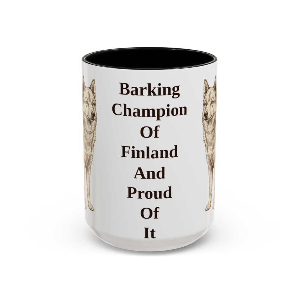 14066618911324003373_2048.jpeg 15oz Funny Finnish Spitz Mug, Vintage Dog Coffee Mug, Dog Lover Gift