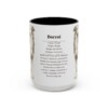 15oz Borzoi Mug, Illustrated Dog Breed Facts Coffee Mug, Vintage Dog Keepsake Gift