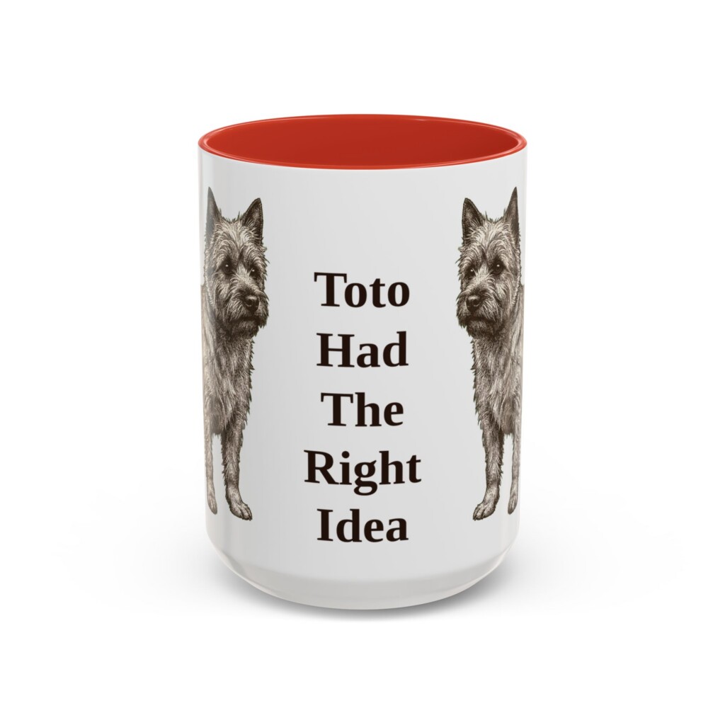 14156671998405802820_2048.jpeg 15oz Funny Cairn Terrier Mug, Vintage Dog Coffee Mug, Dog Lover Gift