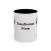 11oz Bloodhound Dog Mom Mug, Vintage Sketch Coffee Mug, Dog Mom Gift