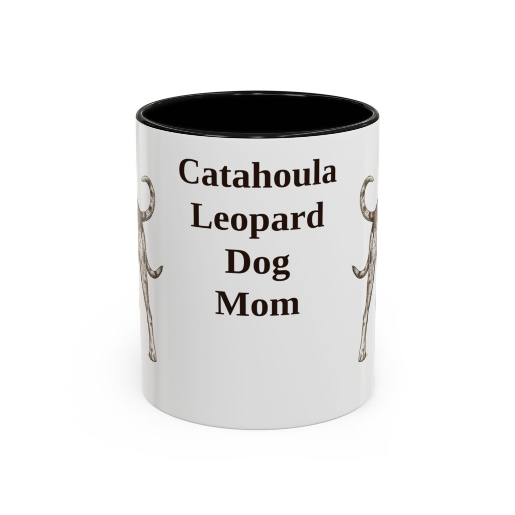 14200494296321358959_2048.jpeg 11oz Catahoula Leopard Dog Dog Mom Mug, Vintage Sketch Coffee Mug, Dog Mom Gift