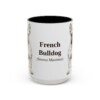 14215664843118935195_2048.jpeg 15oz French Bulldog Latin Mug, Vintage Dog Coffee Mug, Dog Lover Gift