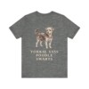 Yorkipoo Humor Shirt, Vintage Dog Sketch Tee, Dog Humor Gift