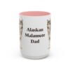 15oz Alaskan Malamute Dog Dad Mug, Vintage Sketch Coffee Mug, Dog Dad Gift