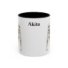 11oz Akita Mug, Vintage Dog Portrait Coffee Mug, Dog Lover Gift