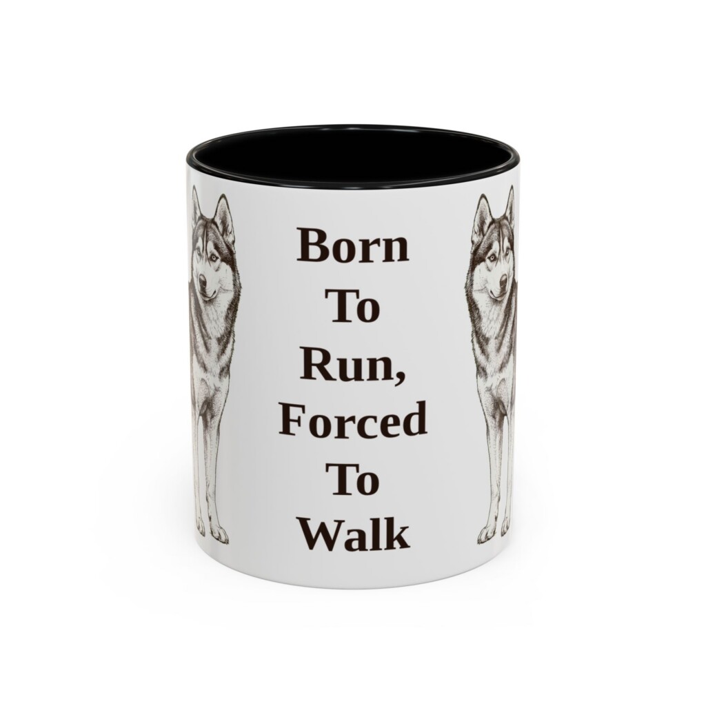 11oz Funny Alaskan Husky Mug, Vintage Dog Coffee Mug, Dog Lover Gift