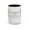 1447349113386014335_2048.jpeg 15oz American Eskimo Dog Mug, Illustrated Dog Breed Facts Coffee Mug, Vintage Dog Keepsake Gift