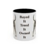 11oz Funny Black and Tan Coonhound Mug, Vintage Dog Coffee Mug, Dog Lover Gift