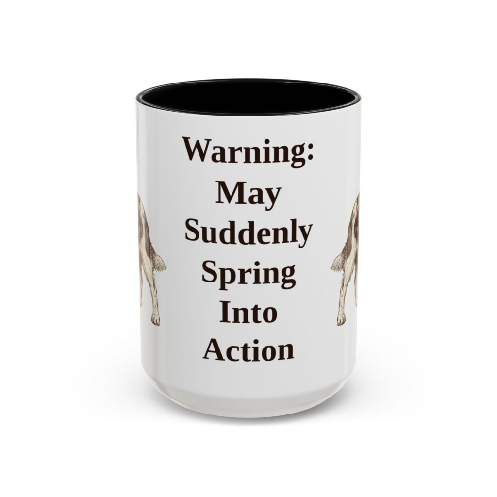 14631152525624122102_2048.jpeg 15oz Funny English Springer Spaniel Mug, Vintage Dog Coffee Mug, Dog Lover Gift