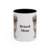 11oz Briard Dog Mom Mug, Vintage Sketch Coffee Mug, Dog Mom Gift