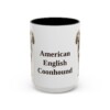 15oz American English Coonhound Mug, Vintage Dog Portrait Coffee Mug, Dog Lover Gift