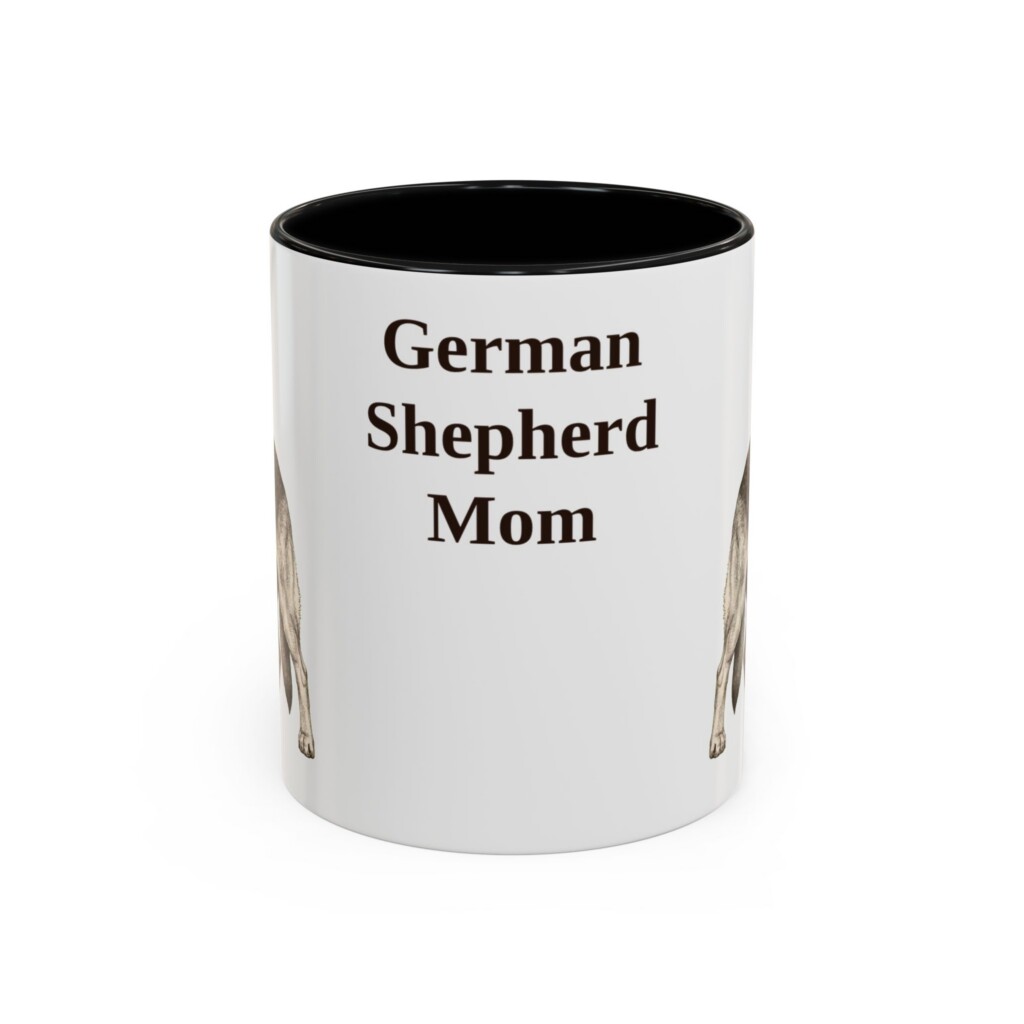 14749653912009508220_2048.jpeg 11oz German Shepherd Dog Mom Mug, Vintage Sketch Coffee Mug, Dog Mom Gift