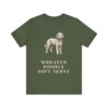 Whoodle Humor Shirt, Vintage Dog Sketch Tee, Dog Humor Gift